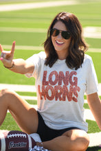 Load image into Gallery viewer, Longhorns Faux Sequins Tee