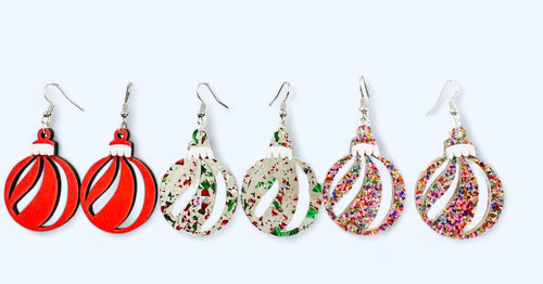 Christmas Ornament Earrings