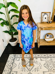 Heather Matching Dress-#2 Tie Dye