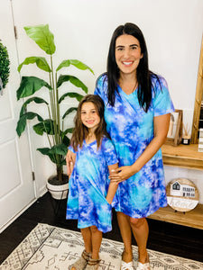 Heather Matching Dress-#2 Tie Dye