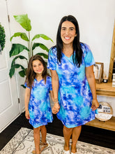 Load image into Gallery viewer, Heather Matching Dress-#2 Tie Dye