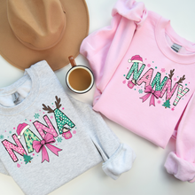 Load image into Gallery viewer, Christmas Names Custom Sweatshirt