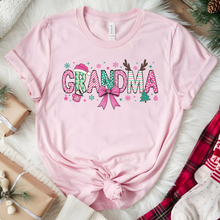 Load image into Gallery viewer, Christmas Names Custom Graphic Tee