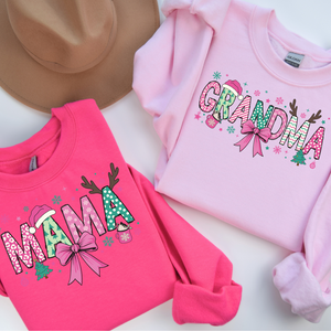 Christmas Names Custom Sweatshirt