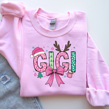 Load image into Gallery viewer, Christmas Names Custom Sweatshirt