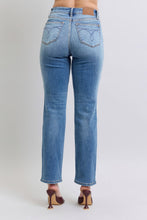 Load image into Gallery viewer, Judy Blue Vintage Wash Thermal Straight Jeans