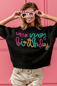 Its My Birthday Sweater (Bibi)