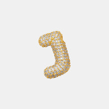 Load image into Gallery viewer, Gold-Plated Inlaid Zircon Letter Necklace