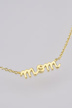 Load image into Gallery viewer, MOM 925 Sterling Silver Necklace