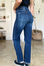 Load image into Gallery viewer, Judy Blue High Waist Rigid Magic Heavy Destroy Straight Jeans