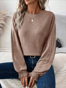 Cozy Ribbed Top (5 Colors)