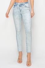 Load image into Gallery viewer, Risen High Rise Distressed Skinny Jeans