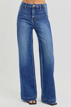 Load image into Gallery viewer, RISEN Full Size High Rise Wide Leg Jeans with Slanted Pockets