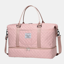 Load image into Gallery viewer, Diamond Grid Oxford Cloth Oversize Travel Bag