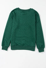 Load image into Gallery viewer, Full Size MERRY AND BRIGHT Cable Knit Pullover Sweatshirt