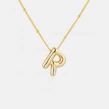 Load image into Gallery viewer, Gold-Plated Letter Pendant Necklace