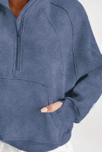 Load image into Gallery viewer, Cozy Vibes Half-Zip Pullover (3 Colors)