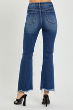 Load image into Gallery viewer, RISEN High Rise Distressed Crop Flare Jeans