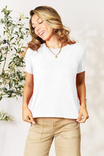 Load image into Gallery viewer, Bamboo Round Neck Short Sleeve T-Shirt