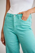 Load image into Gallery viewer, RFM Crop Chloe Tummy Control High Waist Raw Hem Jeans