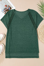 Load image into Gallery viewer, Lace V-Neck Top (2 Colors)