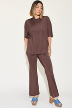 Load image into Gallery viewer, Bamboo T-Shirt and Flare Pants Set (4 Colors)