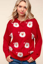 Load image into Gallery viewer, Haptics Santa Sparkle Brushed Sweater