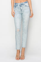 Load image into Gallery viewer, Risen High Rise Distressed Skinny Jeans