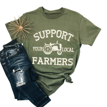 Load image into Gallery viewer, Envy Stylz Boutique Women - Apparel - Shirts - T-Shirts Support Your Local Farmers Graphic Tee