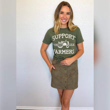 Load image into Gallery viewer, Envy Stylz Boutique Women - Apparel - Shirts - T-Shirts Support Your Local Farmers Graphic Tee