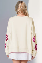 Load image into Gallery viewer, Double Take Sequin Round Neck Long Sleeve Sweatshirt