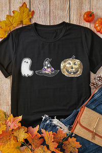 Spooky Glitter Patch Tee