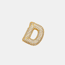 Load image into Gallery viewer, Gold-Plated Inlaid Zircon Letter Necklace