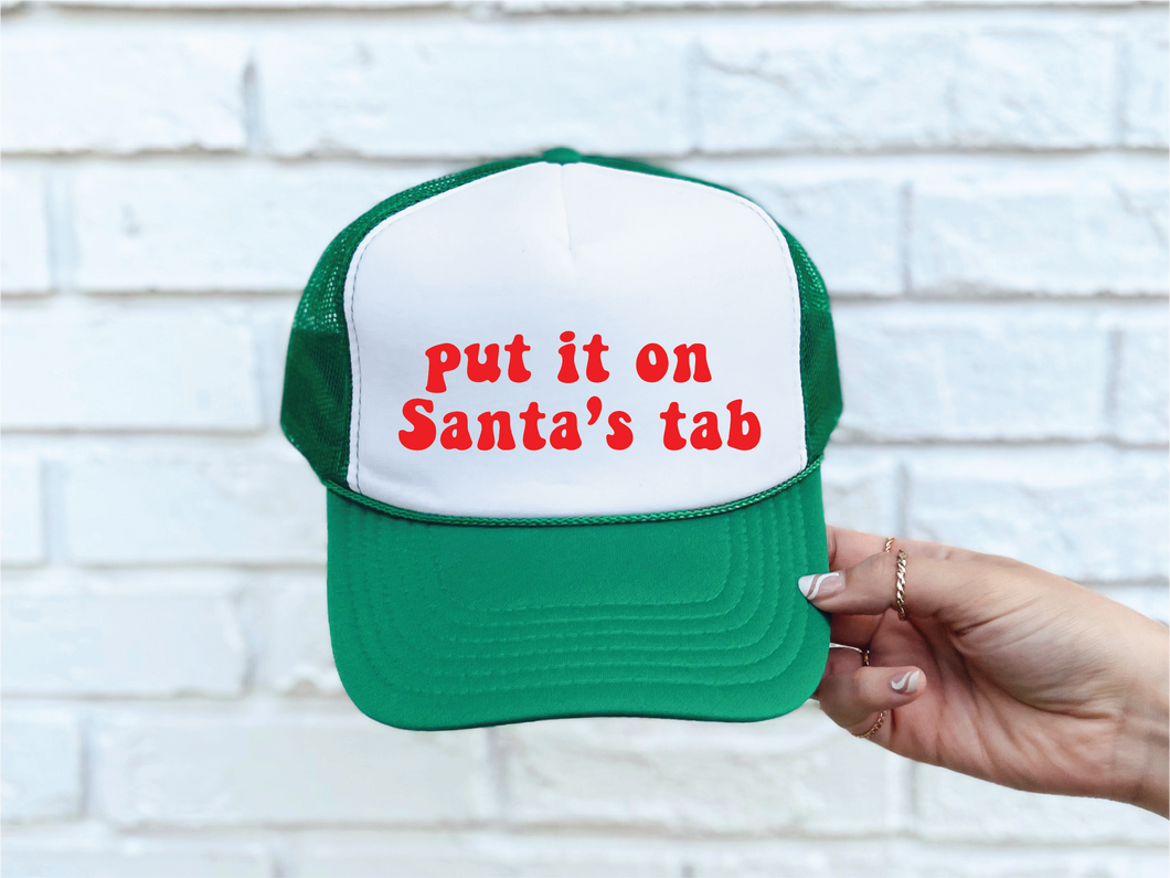 Put it on Santa Tab