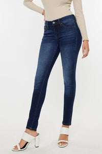 Kancan Mid Rise Skinny Jeans