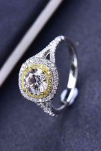 Load image into Gallery viewer, Two-Tone 1 Carat Moissanite Ring