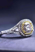 Load image into Gallery viewer, Two-Tone 1 Carat Moissanite Ring