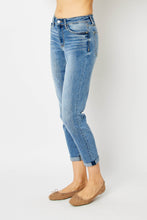 Load image into Gallery viewer, Judy Blue Cuffed Hem Slim Jeans