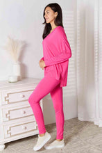 Load image into Gallery viewer, Long Sleeve Top and Pants Lounge Set (5 Colors)