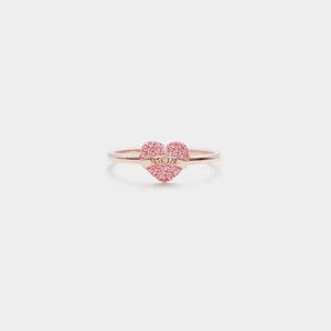 MOM Heart Shape Ring