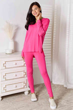 Load image into Gallery viewer, Long Sleeve Top and Pants Lounge Set (5 Colors)