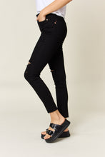 Load image into Gallery viewer, Judy Blue Distressed Tummy Control High Waist Skinny Jeans