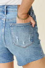 Load image into Gallery viewer, Judy Blue High Waist Rhinestone Denim Shorts