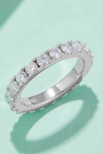 Load image into Gallery viewer, 2.3 Carat Moissanite 925 Sterling Silver Eternity Ring