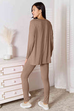 Load image into Gallery viewer, Long Sleeve Top and Pants Lounge Set (5 Colors)