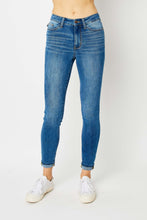 Load image into Gallery viewer, Judy Blue Cuffed Hem Skinny Jeans