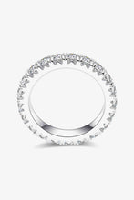 Load image into Gallery viewer, 2.3 Carat Moissanite 925 Sterling Silver Eternity Ring