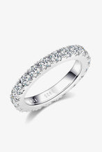 Load image into Gallery viewer, 2.3 Carat Moissanite 925 Sterling Silver Eternity Ring