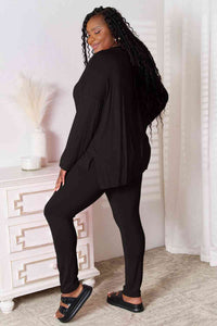 Long Sleeve Top and Pants Lounge Set (5 Colors)