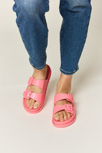 Load image into Gallery viewer, Legend Double Buckle Sandals